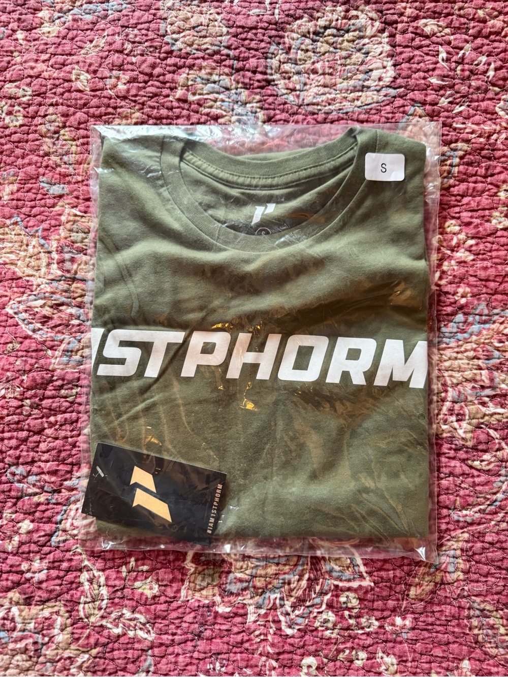 STPHORM Men's Short-Sleeve Logo Tee — Olive